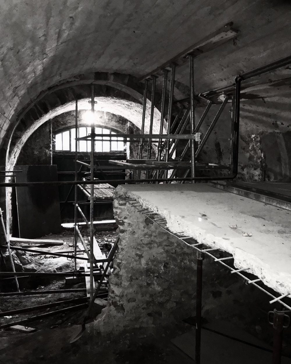 Rehabilitation sous-sol – La Voute-3