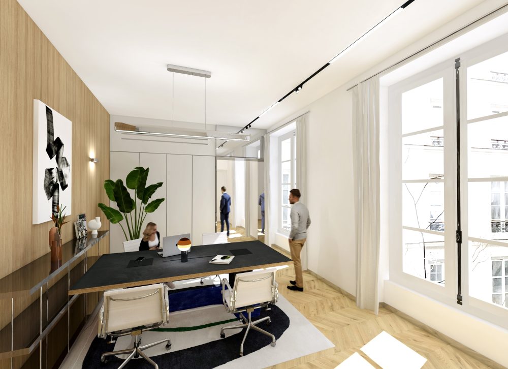 Renovation bureaux – crois des petits champs